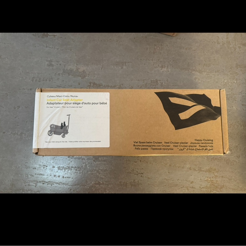 New in Box CYBEX/NUNA/Maxi-Cosi VEER 2 seat cruiser adapter